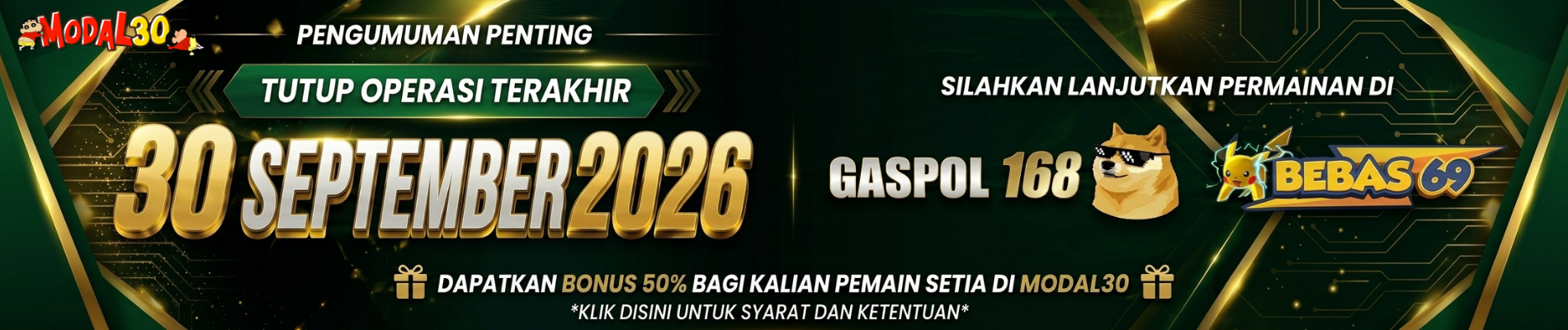 PENGUMUMAN PENTING