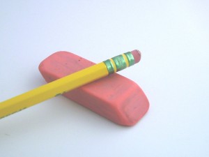 pencil eraser